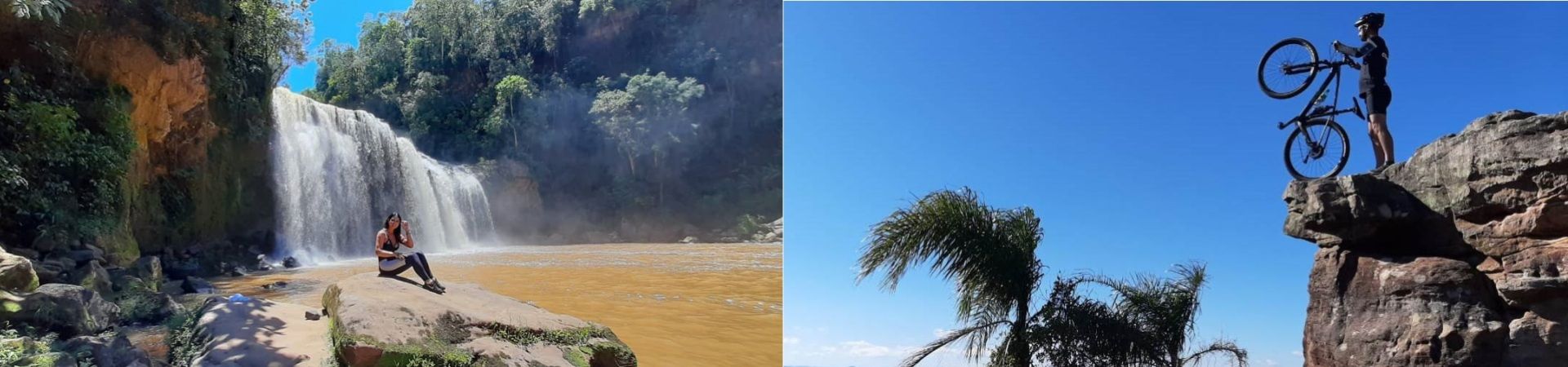 FOTO CACHOEIRA E PEDRA